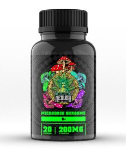 Magic Mushroom Microdose Capsules | B+ 200mg | 20 Capsules | Medusa Extracts