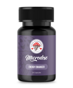 Energy Enhancer Microdose Capsules (24) | Magic Mushrooms Canada